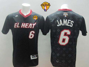 LeBron James Miami Heat black jersey