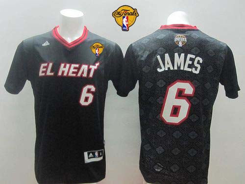 LeBron James Miami Heat black jersey