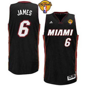 LeBron James Miami Heat black jersey