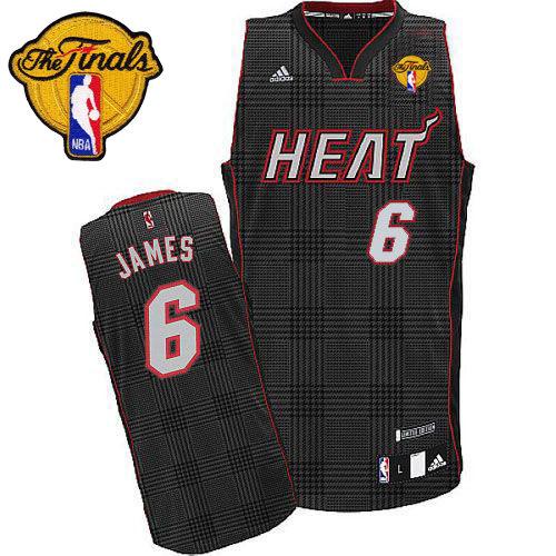 LeBron James Miami Heat black Fashion jersey