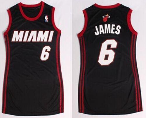 LeBron James Miami Heat black jersey