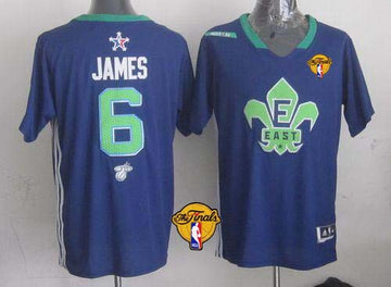 LeBron James Miami Heat navy jersey