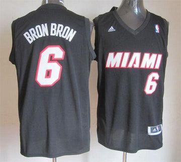 LeBron James Miami Heat black Fashion jersey