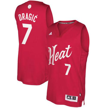Goran Dragic Miami Heat red jersey