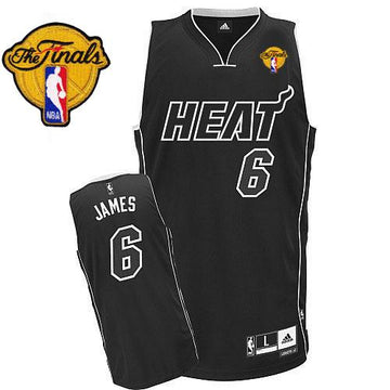 Finals Patch Miami Heat black Shadow jersey