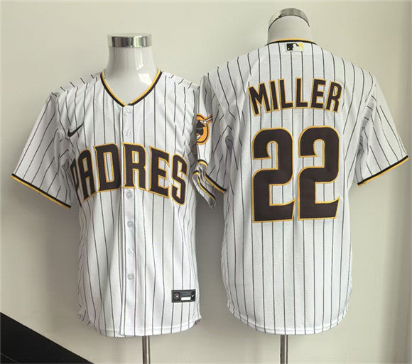 Mason Miller San Diego Padres white jersey