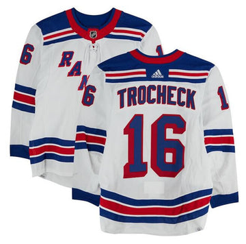 Vincent Trocheck New York Rangers white jersey