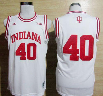 Cody Zeller Indiana Hoosiers white jersey