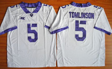 LaDainian Tomlinson TCU Horned Frogs white jersey