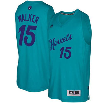 Kemba Walker Charlotte Hornets teal jersey