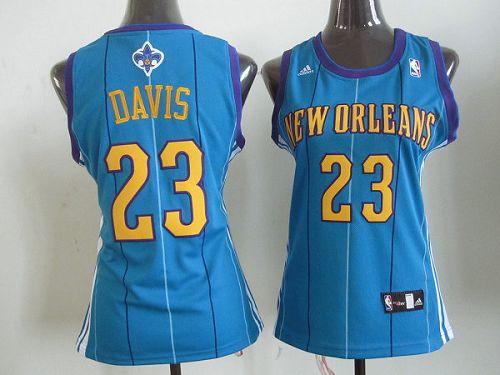 Anthony Davis Charlotte Hornets blue Road jersey