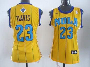 Anthony Davis Charlotte Hornets yellow Alternate jersey