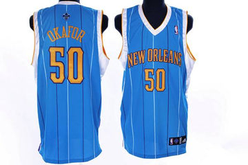 Emeka Okafor Baby Charlotte Hornets blue jersey