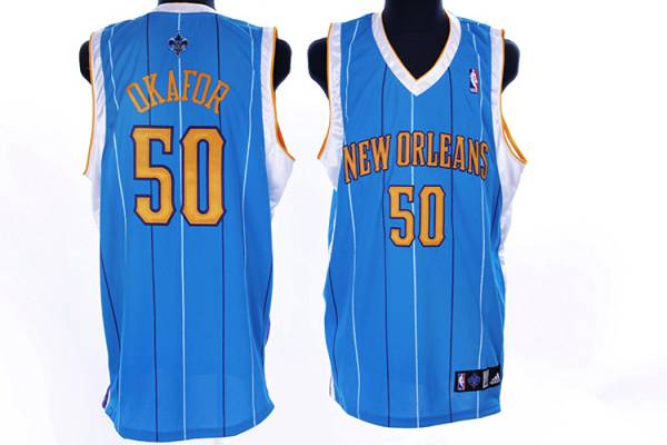 Emeka Okafor Baby Charlotte Hornets blue jersey