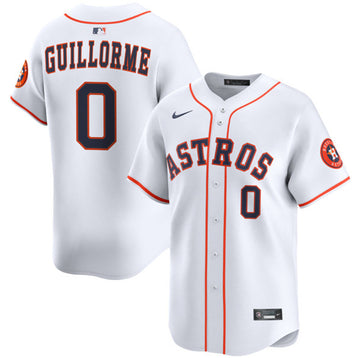Luis Guillorme Houston Astros white Home jersey