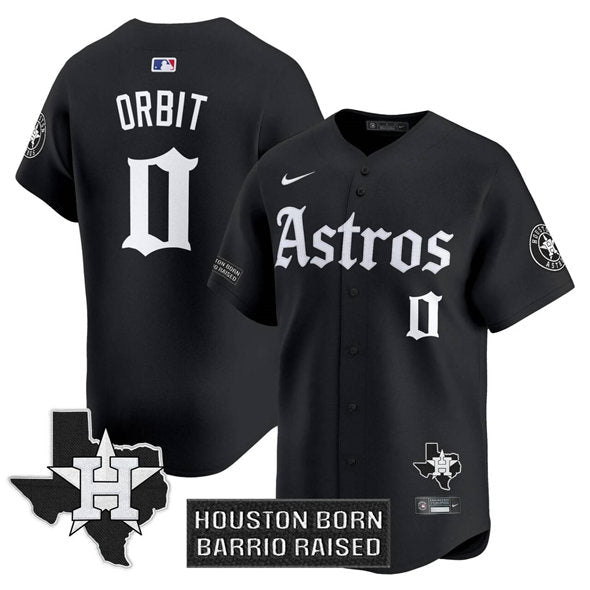 Orbit Houston Astros black jersey