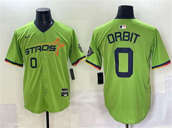 Orbit Houston Astros green City Connect jersey