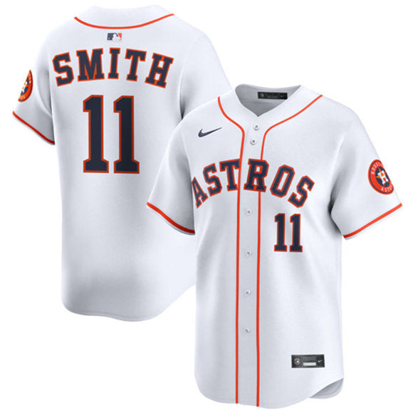 Cam Smith Houston Astros white Home jersey