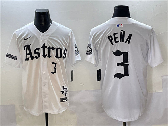 Jeremy Pena Houston Astros white jersey