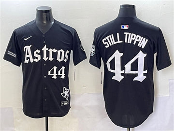Still Tippin Houston Astros black jersey
