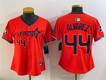 Yordan Alvarez Houston Astros orange City Connect jersey
