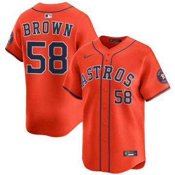 Hunter Houston Astros brown Alternate jersey