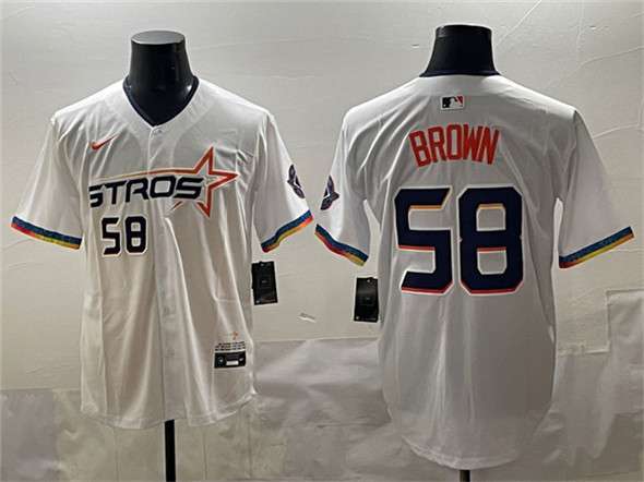 Hunter Houston Astros brown City Connect jersey