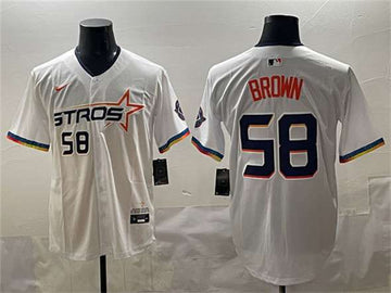 Hunter Houston Astros brown City Connect jersey