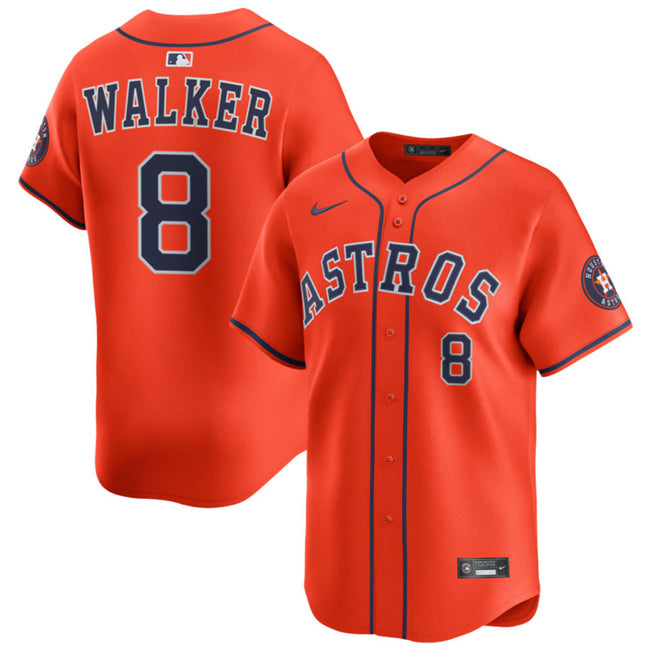 Christian Walker Houston Astros orange Alternate jersey
