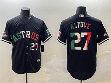 Custom Houston Astros black jersey