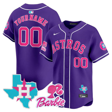 Custom Houston Astros purple jersey
