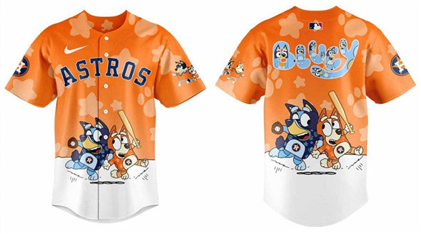 Houston Astros orange jersey