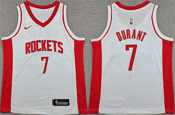 Kevin Durant Houston Rockets white jersey