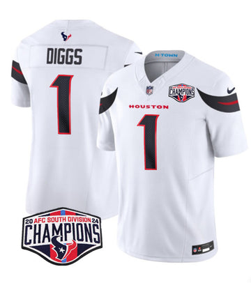 Stefon Diggs Houston Texans white jersey