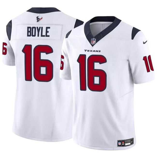 Tim Boyle Houston Texans white jersey