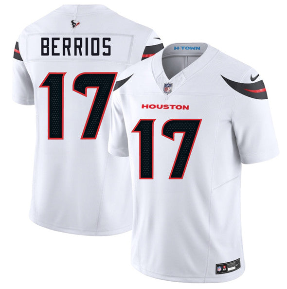 Braxton Berrios Houston Texans white jersey