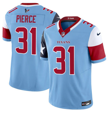 Dameon Pierce Houston Texans blue jersey