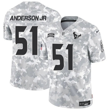 Will Anderson Jr Arctic Houston Texans camo Salute To Service jersey