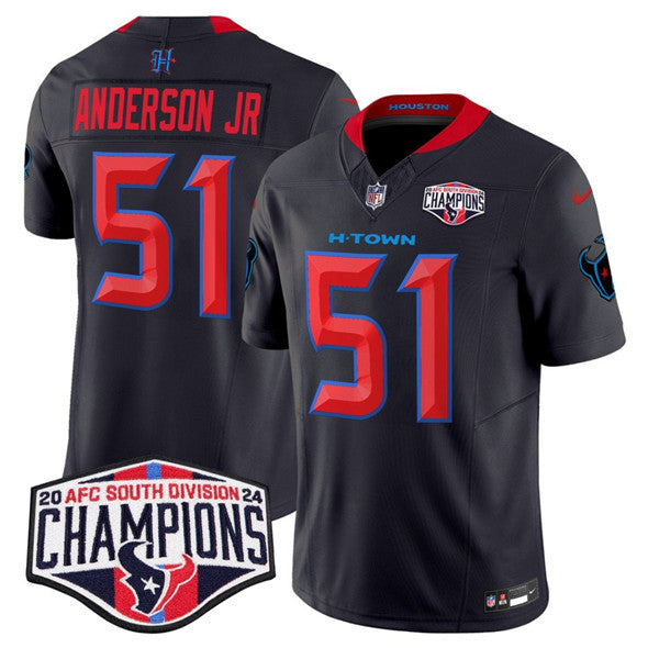 Will Anderson Jr Houston Texans navy Alternate jersey