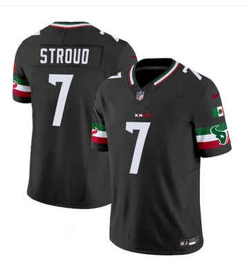 CJ Stroud Houston Texans black jersey