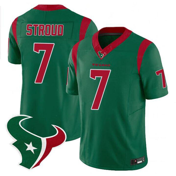 CJ Stroud Houston Texans green jersey