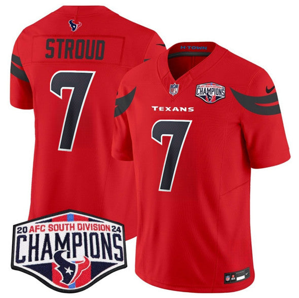 CJ Stroud Houston Texans red jersey