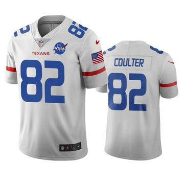 Custom Houston Texans white City Edition jersey