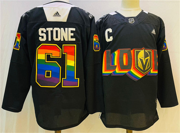 Mark Stone Vegas Golden Knights black jersey