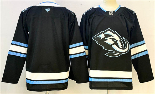 Custom Utah Mammoth navy jersey