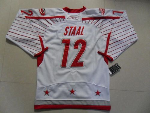 Eric Staal Carolina Hurricanes white jersey