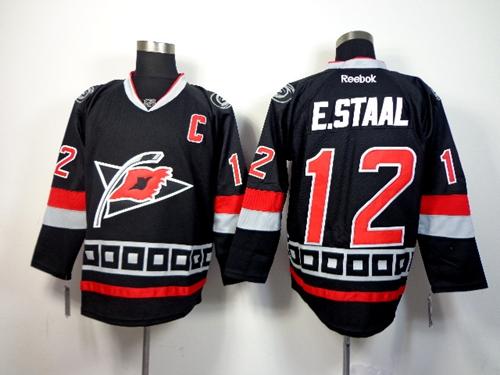 Eric Staal Carolina Hurricanes black jersey