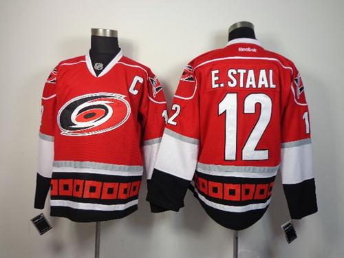 Eric Staal Carolina Hurricanes red jersey