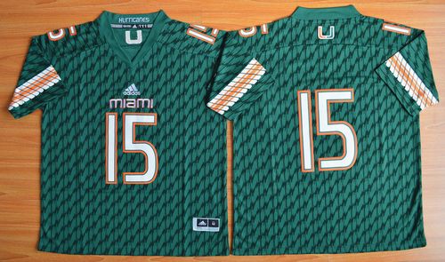 Brad Kaaya Miami Hurricanes green jersey