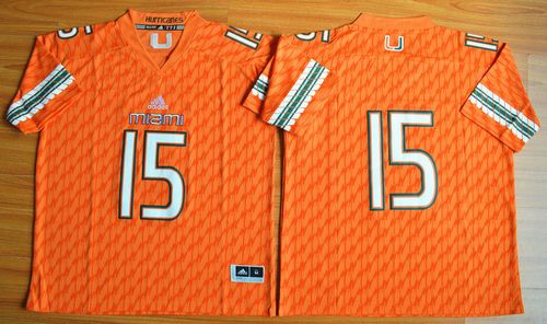 Brad Kaaya Miami Hurricanes orange jersey